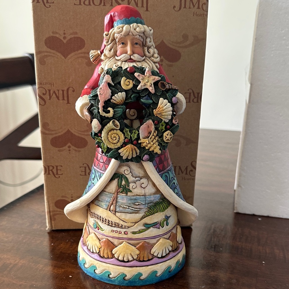 Jim Shore “Seaside Greetings” Beach Santa